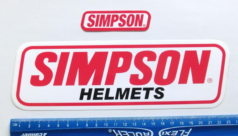 Amazon.co.jp: SIMPSON (シンプソン) USA 純正 ロゴステッカー セット